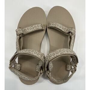 Teva Midform Universal Leopard Print Sandal Woman’s Size 11